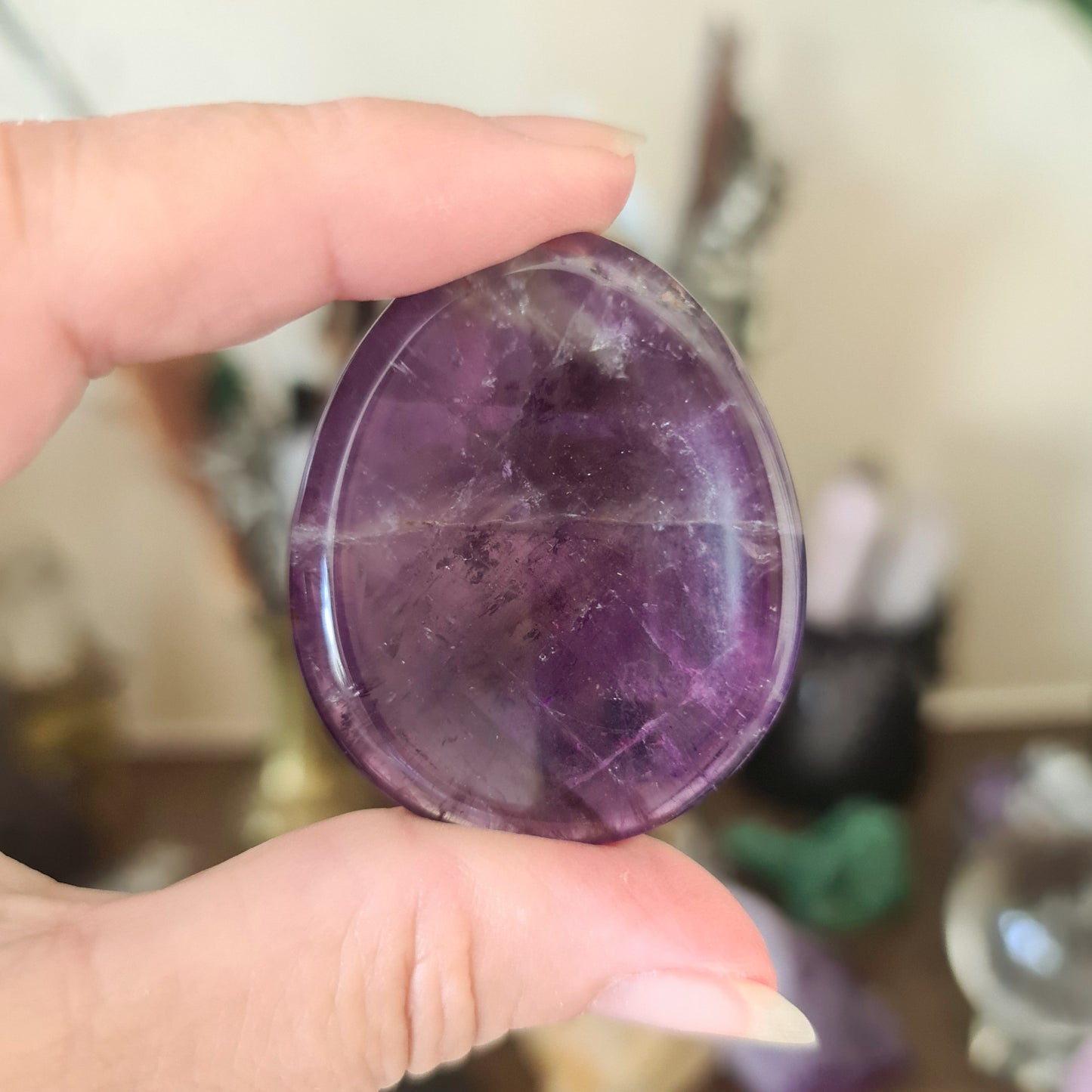 Crystal Worry Stone