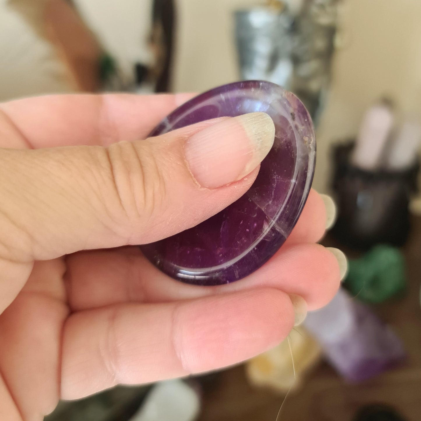 Crystal Worry Stone
