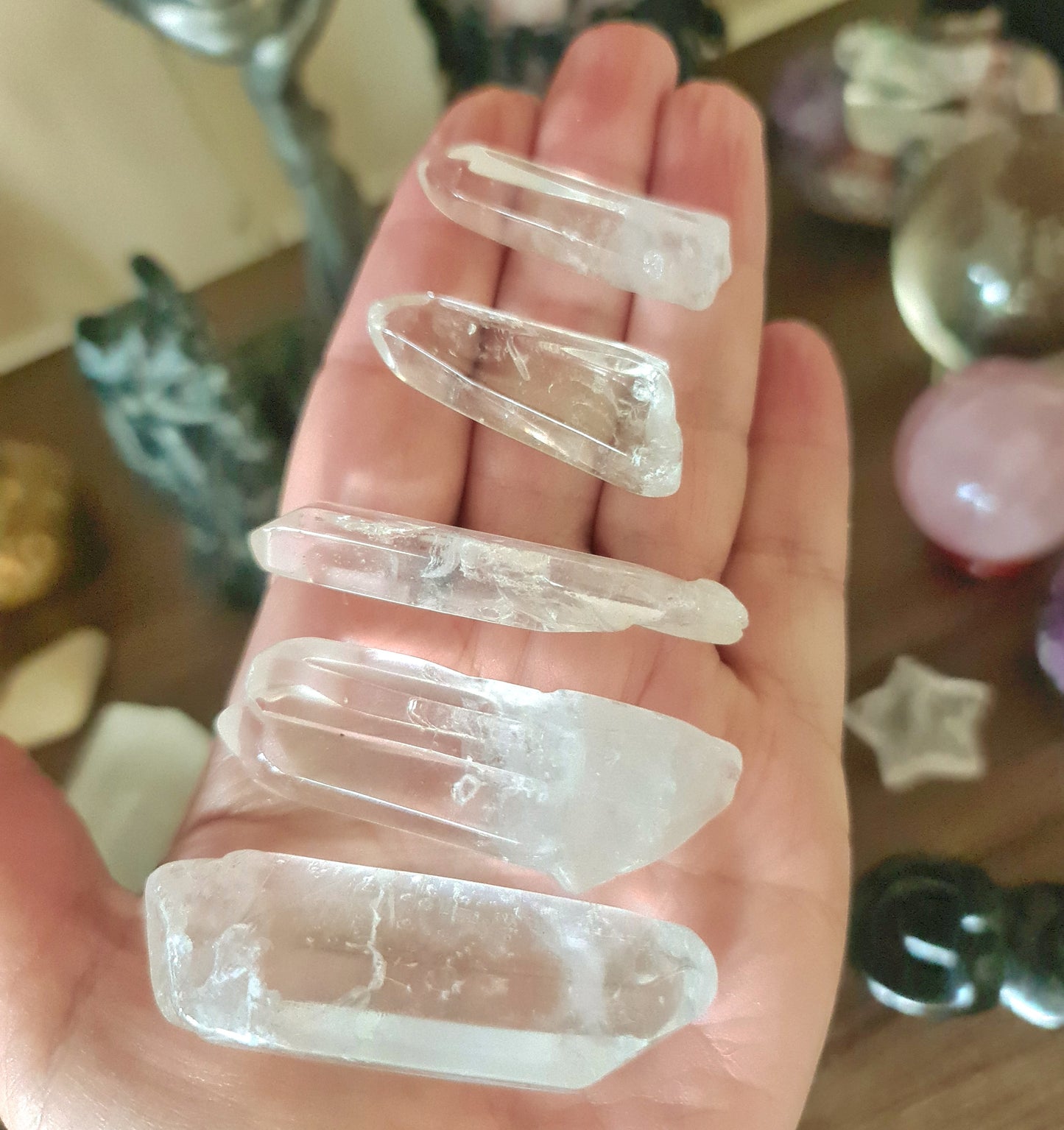 Clear Quartz Tumbled Point
