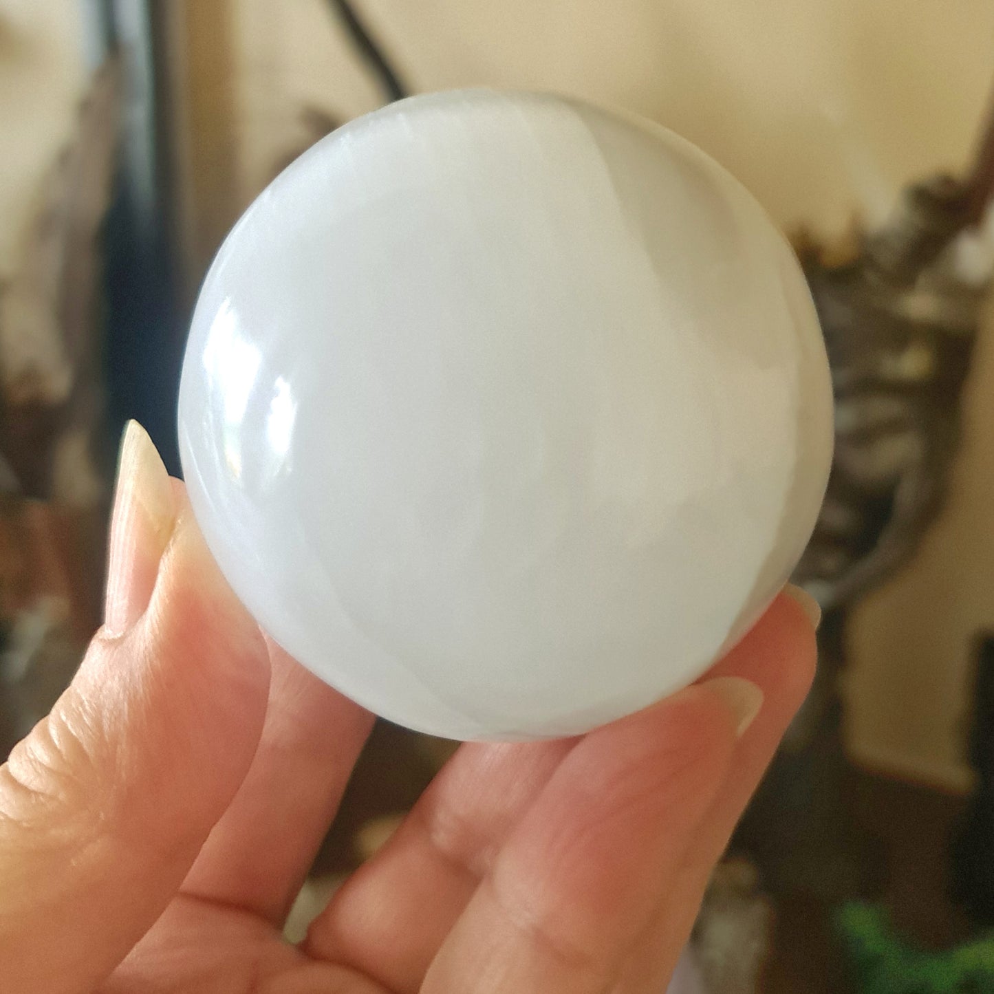 Selenite Sphere - Medium