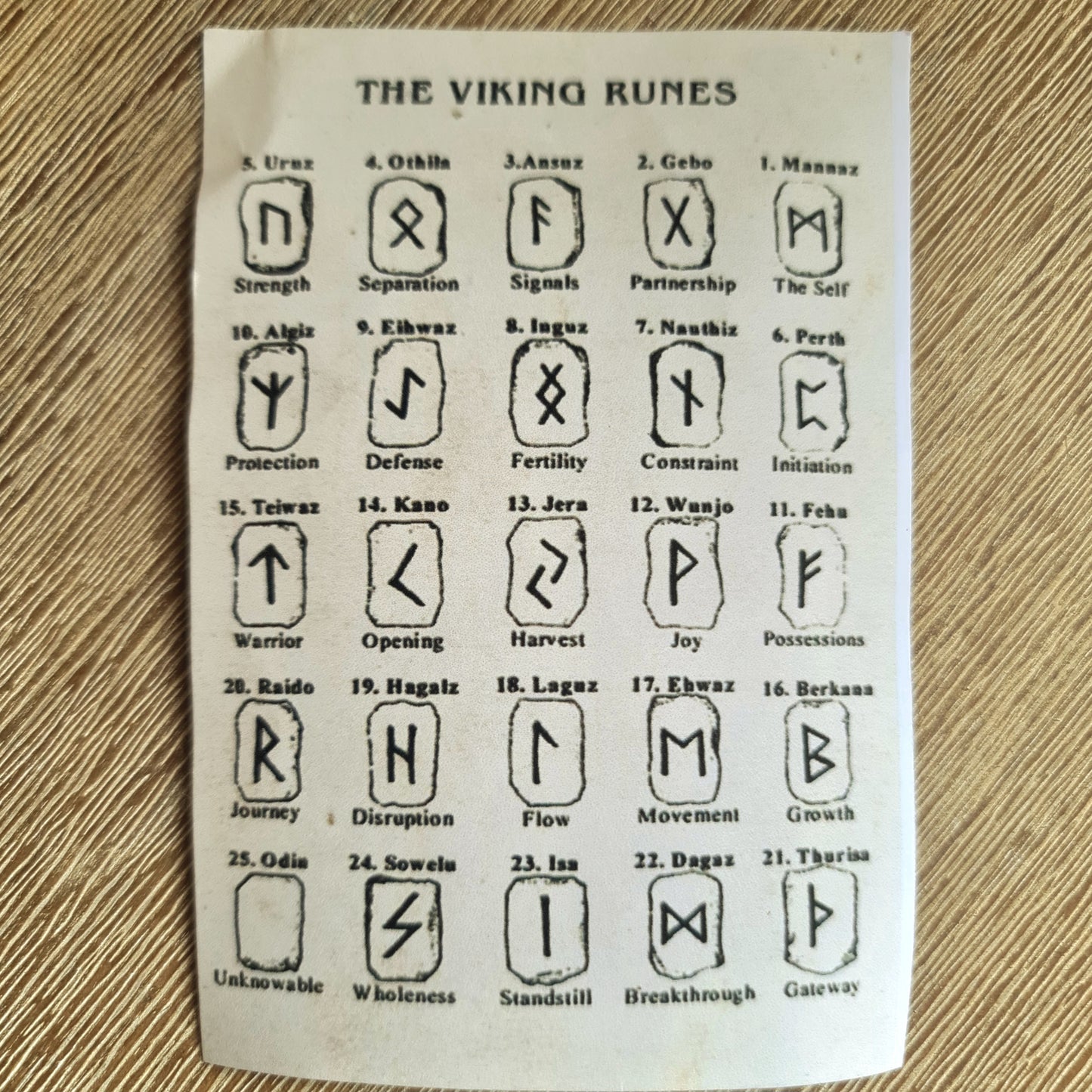 Mixed Tumble Runes