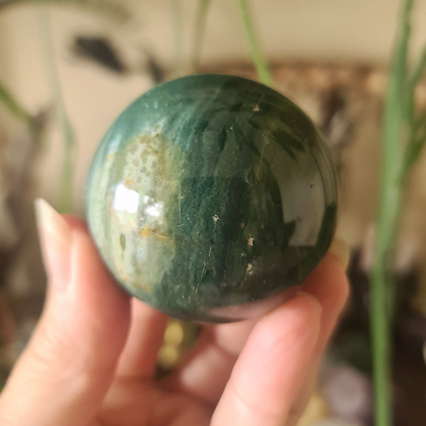Ocean Jasper Sphere