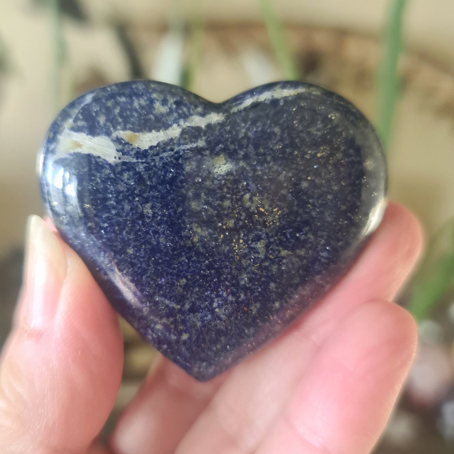 Lapis Lazuli Heart