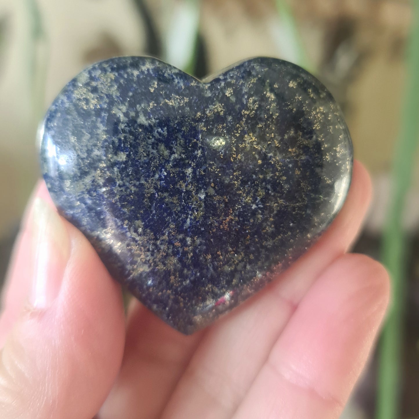 Lapis Lazuli Heart