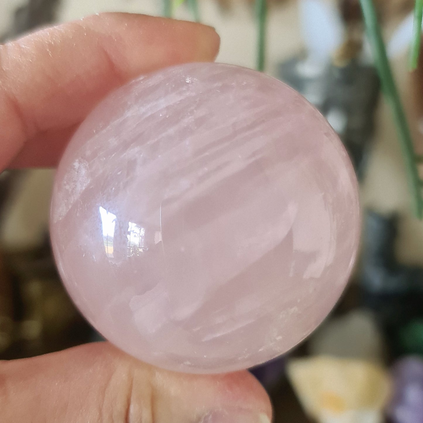 Rose Quartz Sphere 60Mm