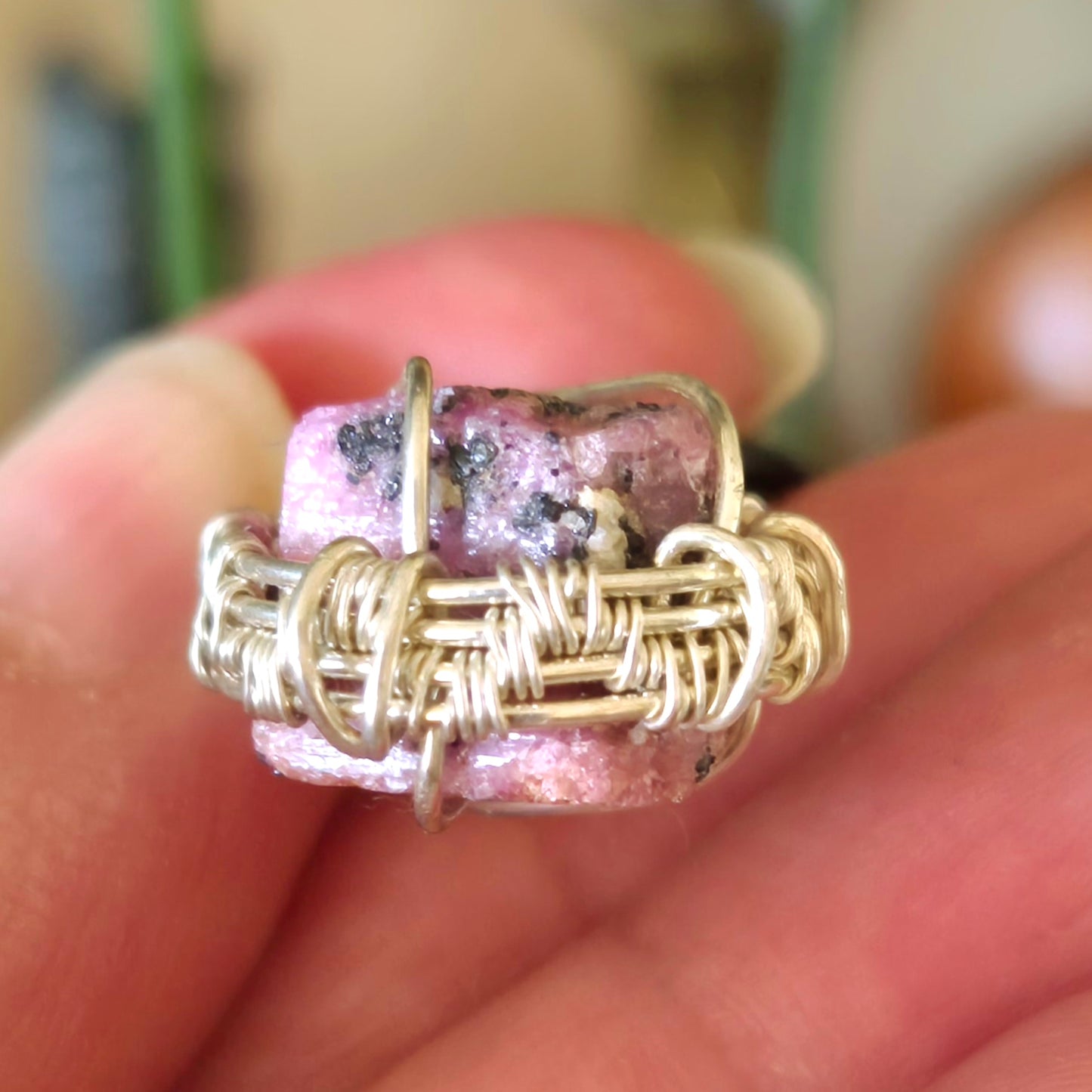 Ruby Wrapped Pendant
