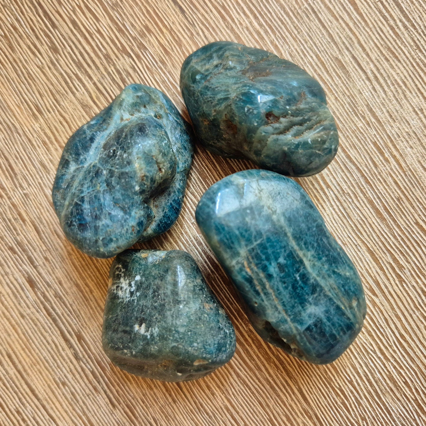 Blue Apatite Tumble