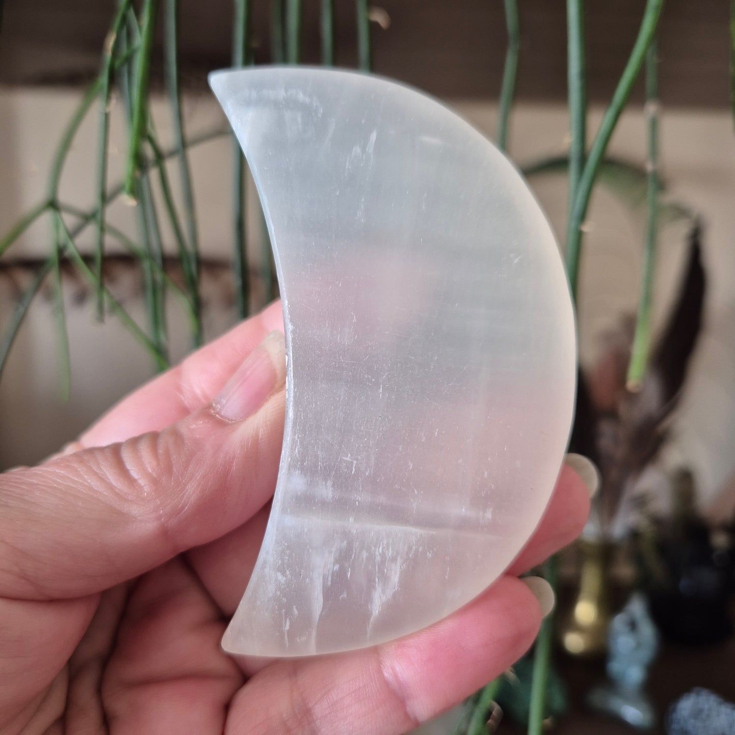 Calcite Crescent Moon