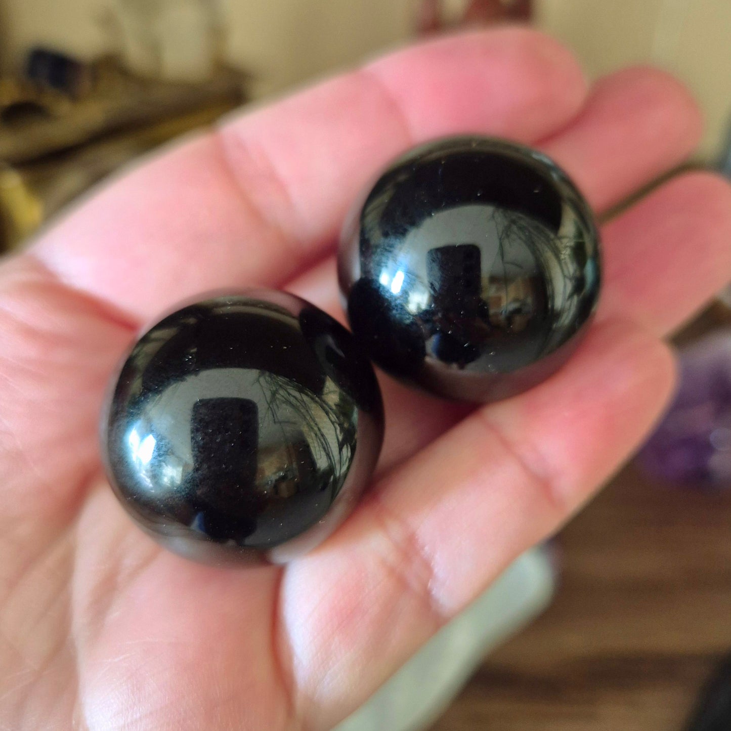Black Obsidian Sphere - Small