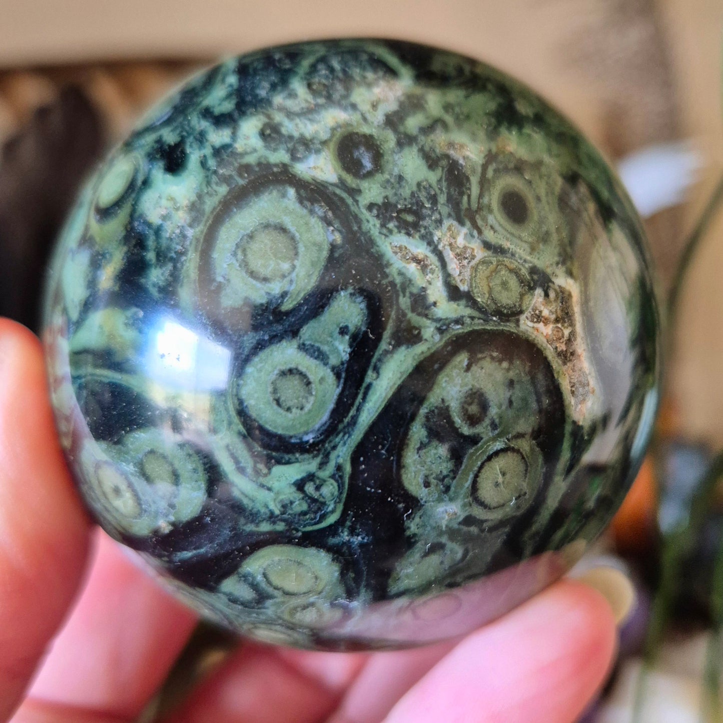 Kambaba Jasper Sphere