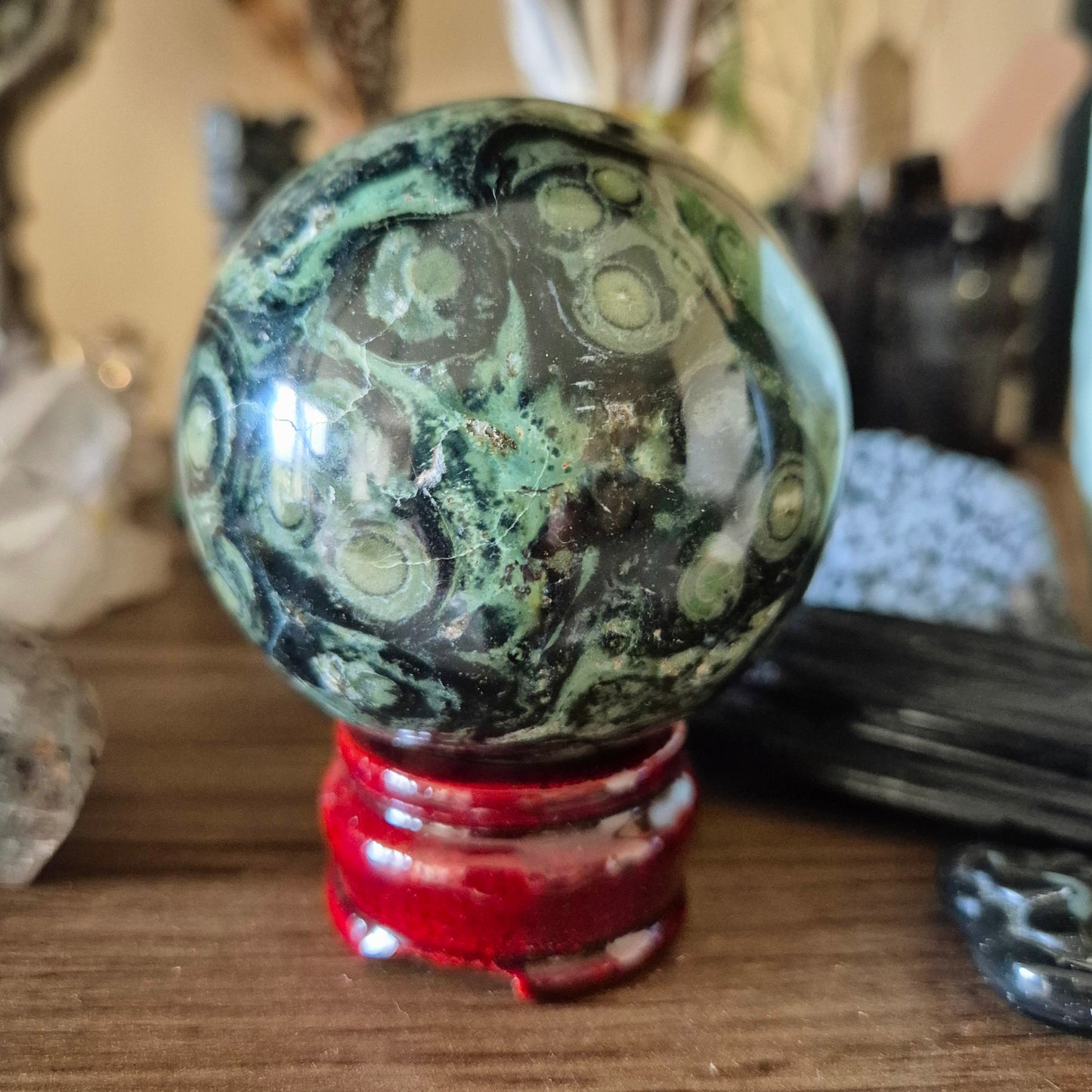 Kambaba Jasper Sphere