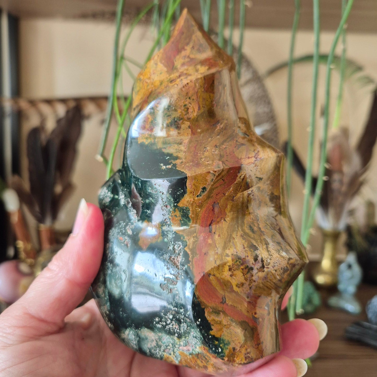 Ocean Jasper Flame 1.26Kg
