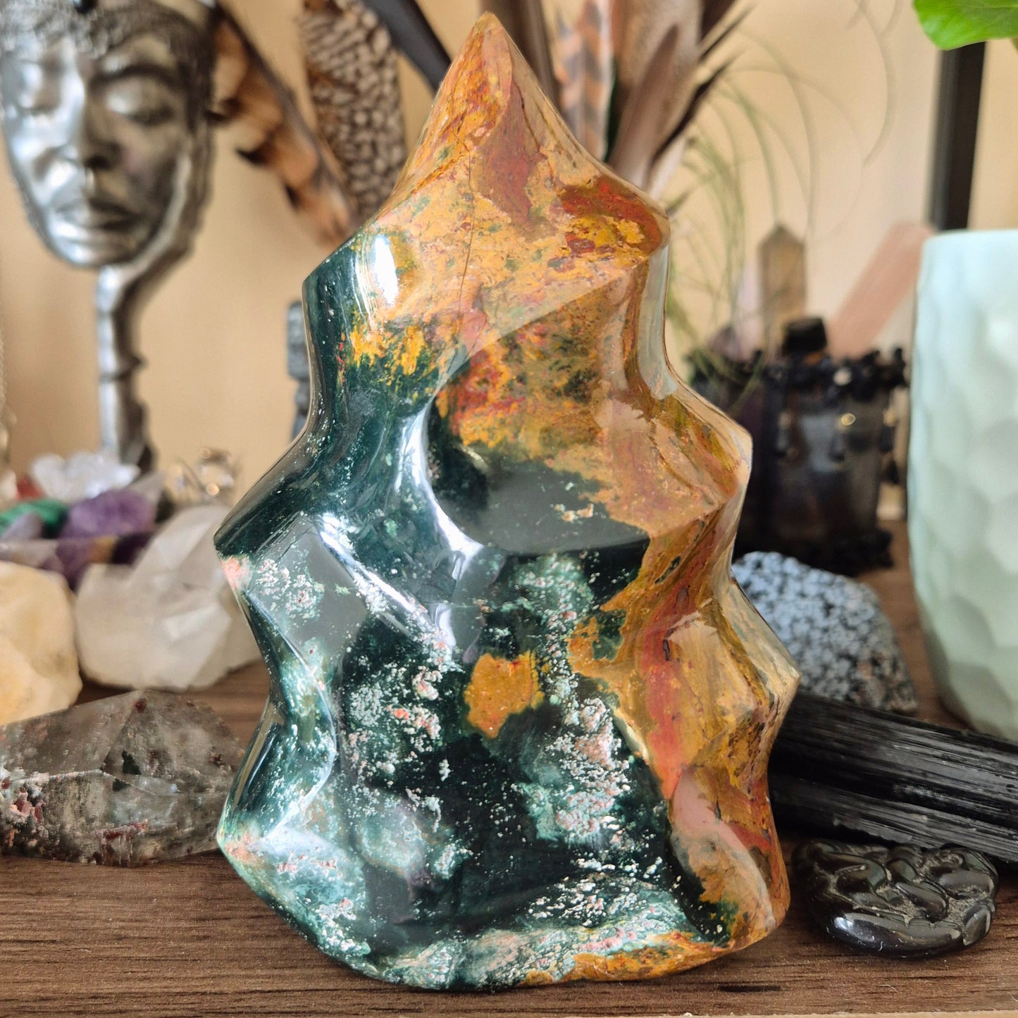 Ocean Jasper Flame 1.26Kg