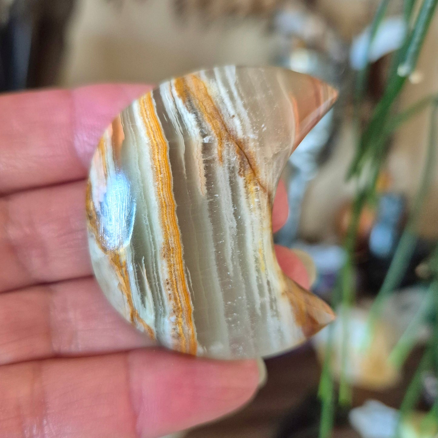 Green Onyx Moon