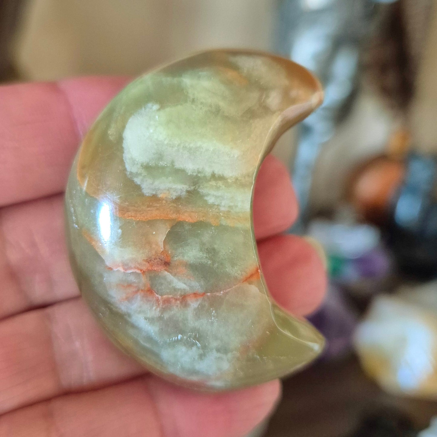 Green Onyx Moon