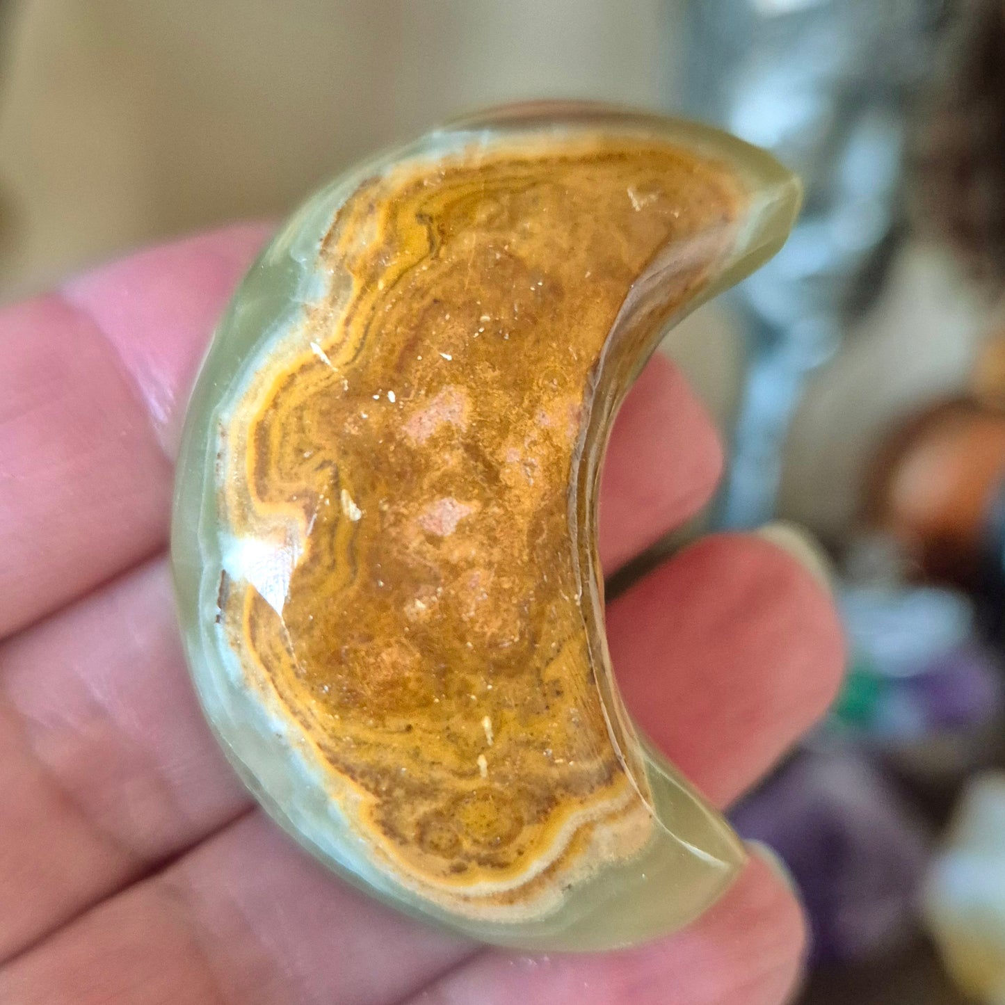 Green Onyx Moon