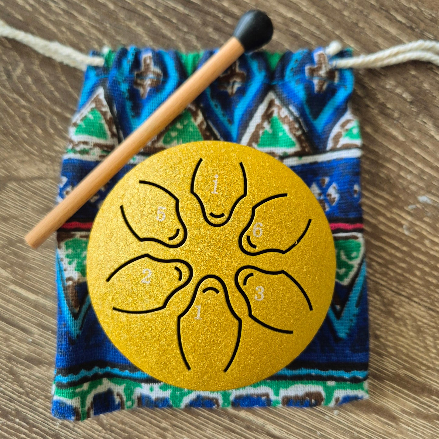 Steel Tongue Drum - 3 Inch