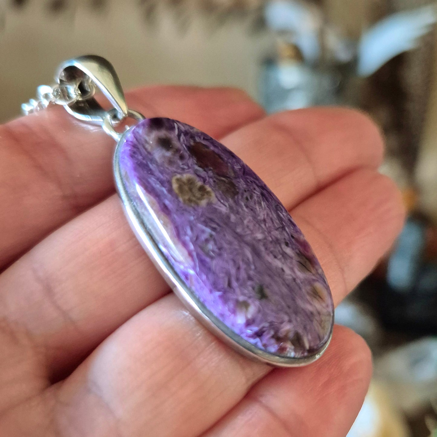 Charoite Pendant