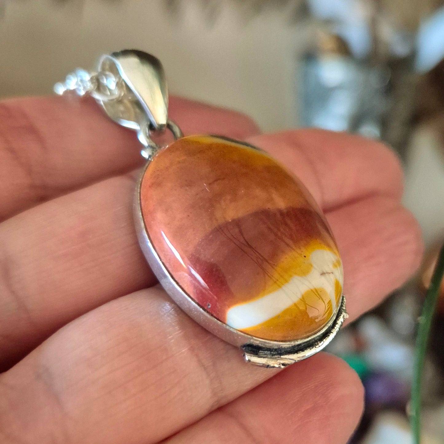 Mookaite Jasper Pendant