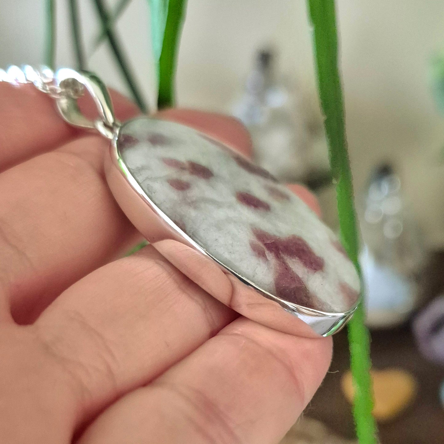 Pink Tourmaline Pendant