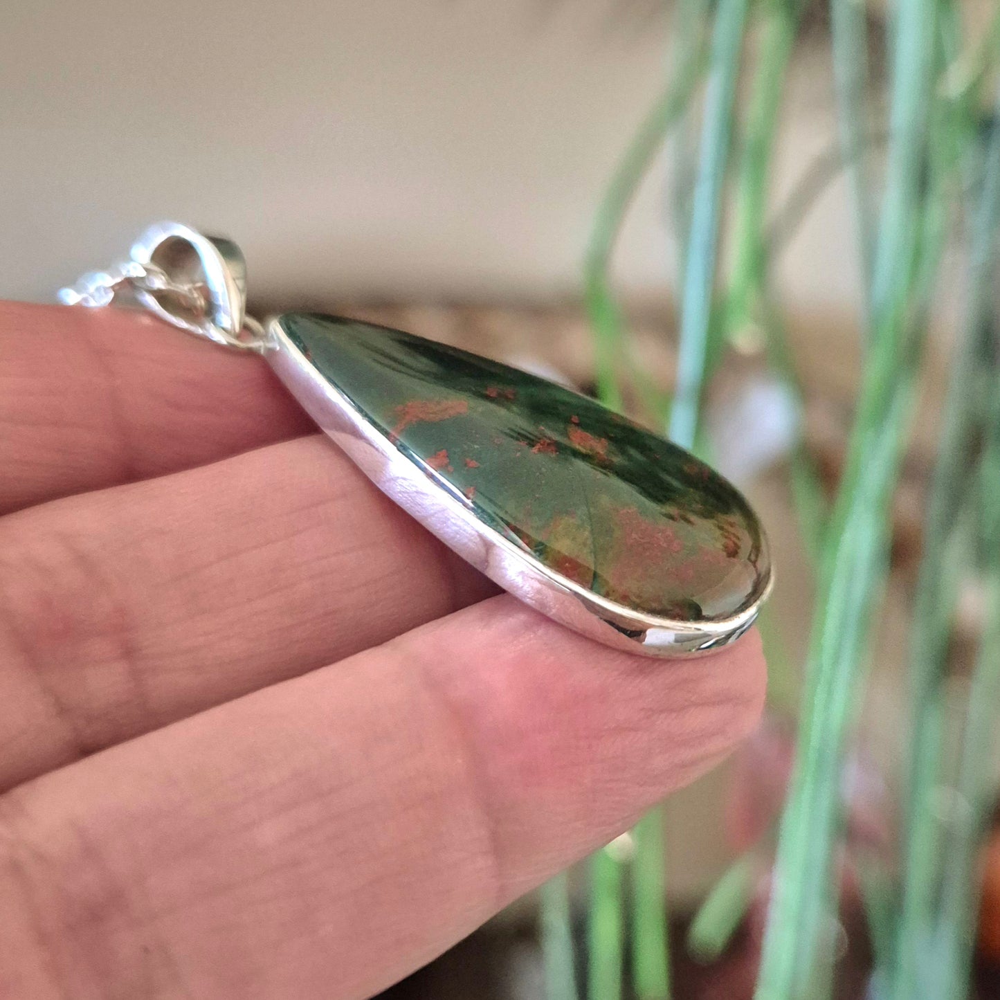 Bloodstone Pendant