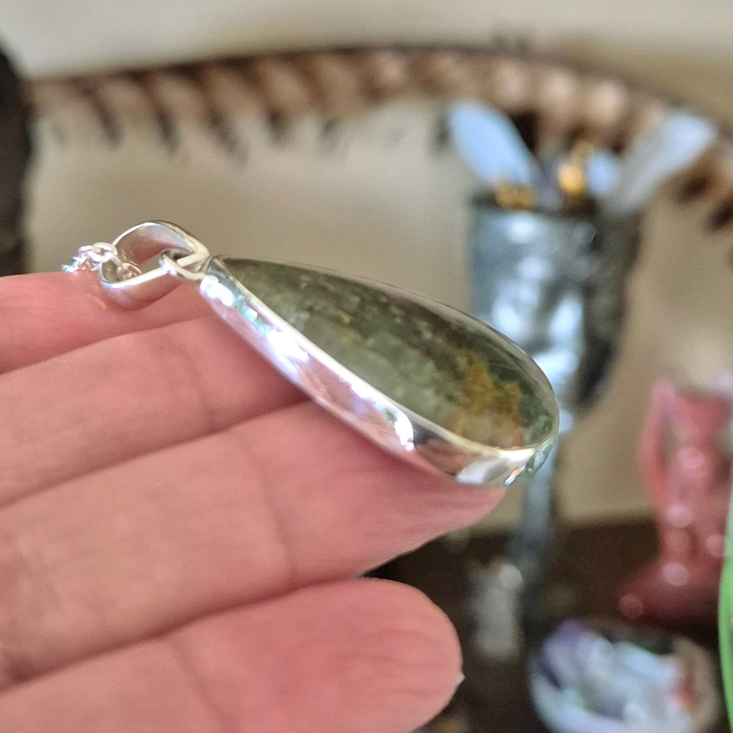 Moss Agate Pendant
