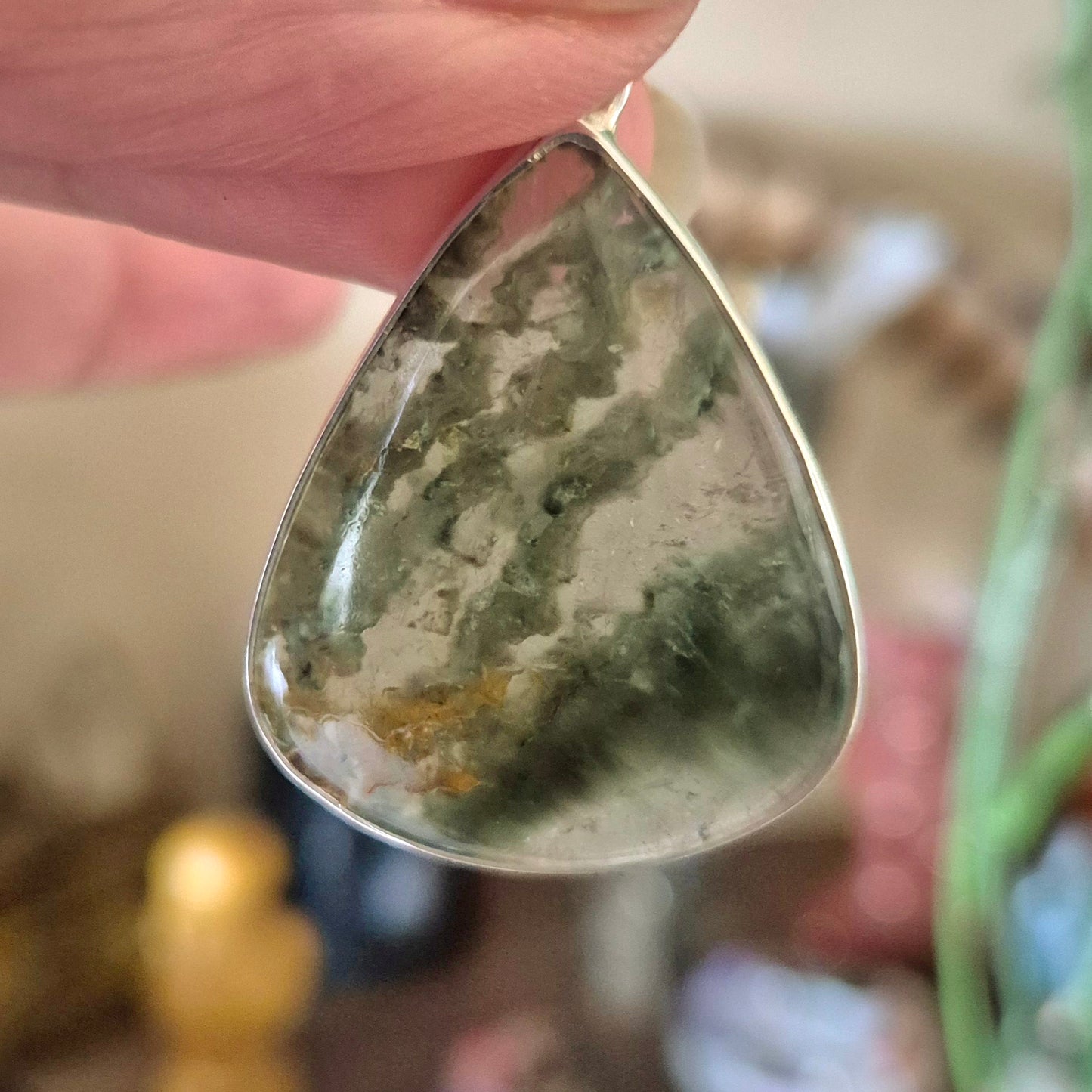 Moss Agate Pendant