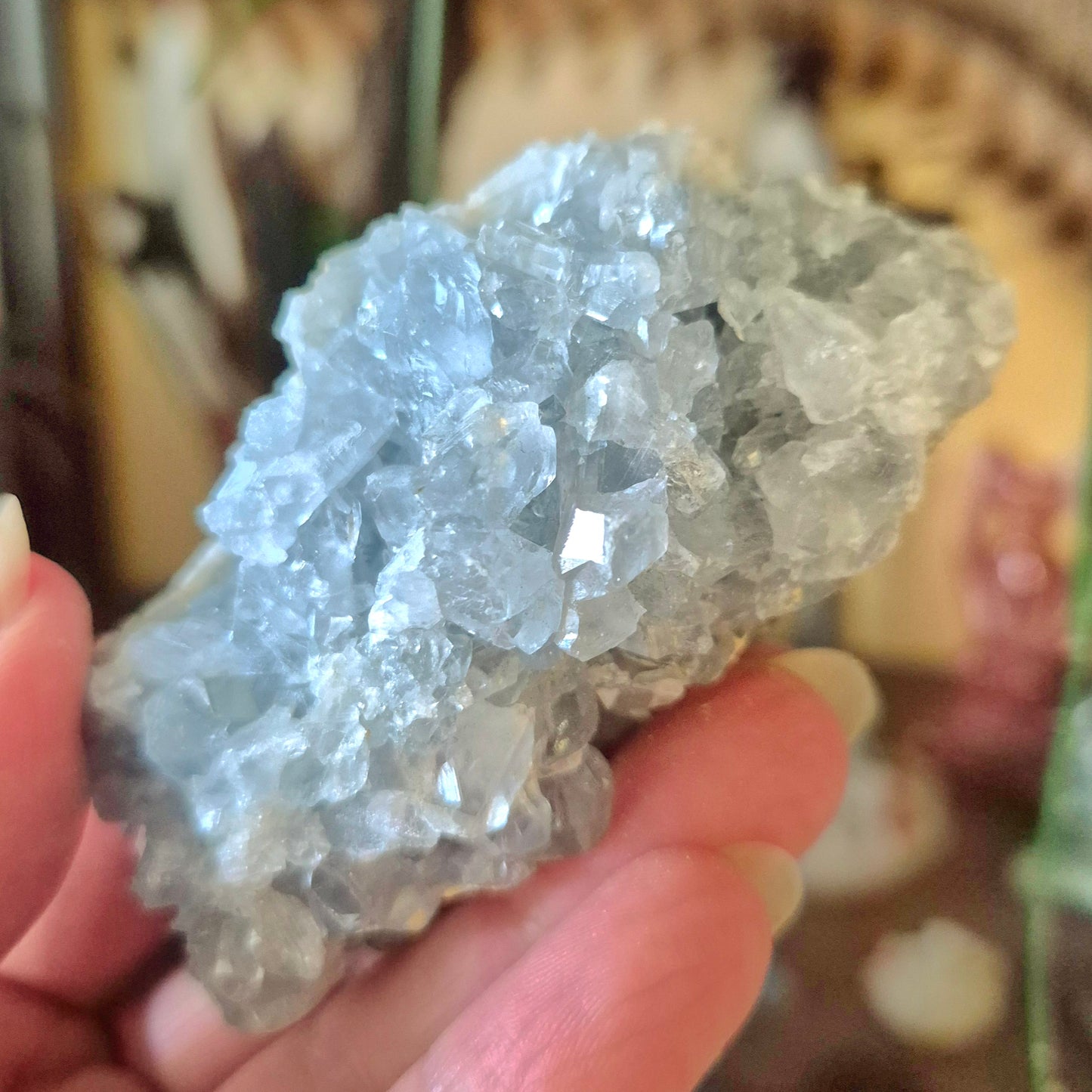 Celestite Cluster