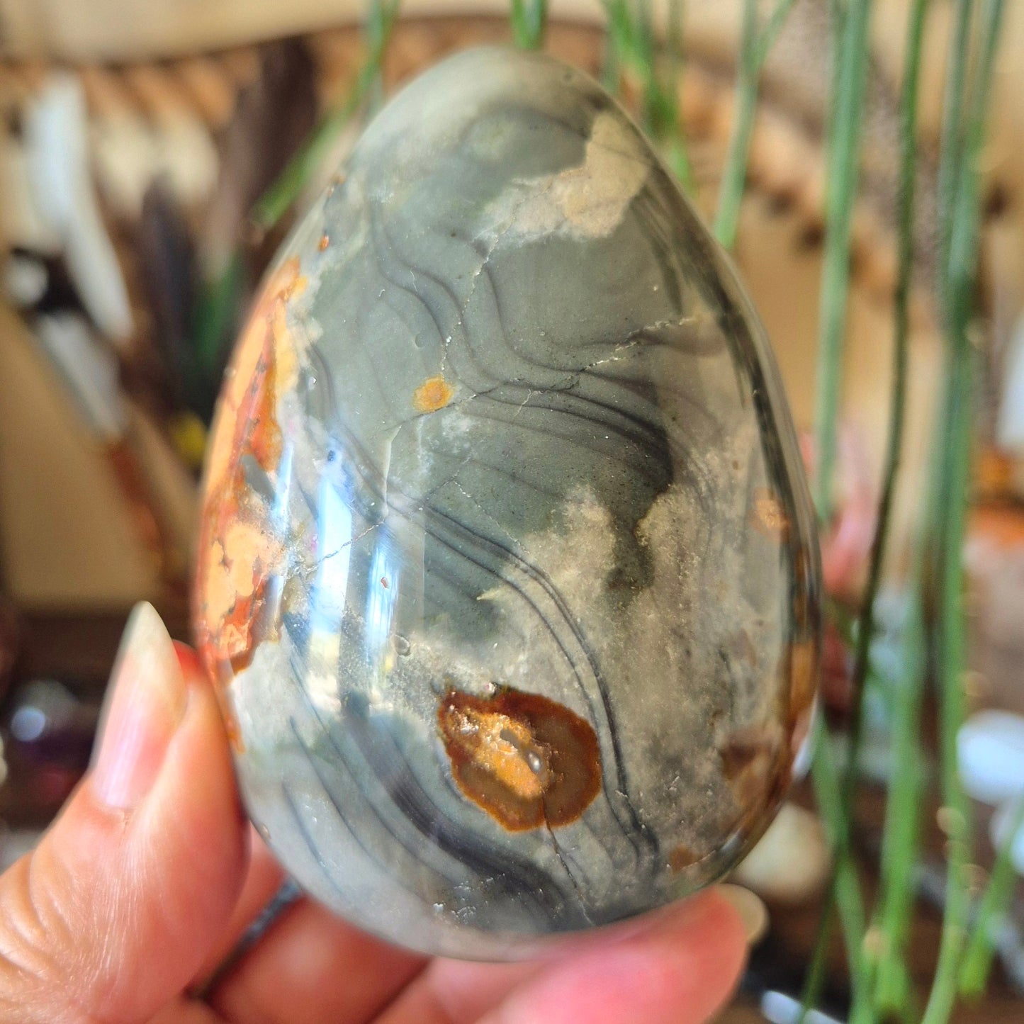 Polychrome Jasper Egg