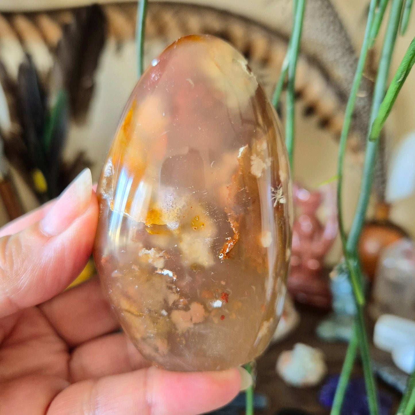 Flower Agate Freeform