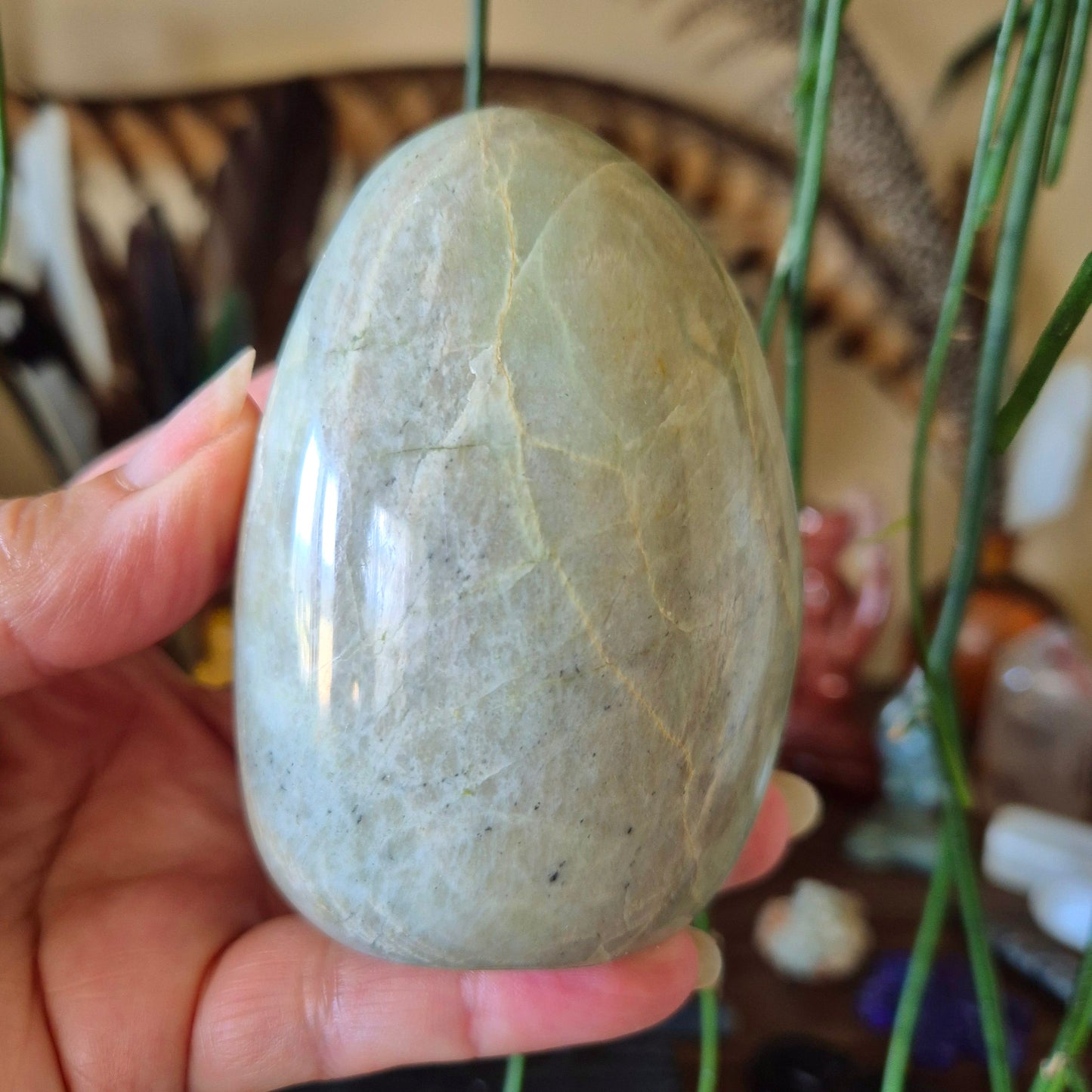 Green Moonstone Freeform