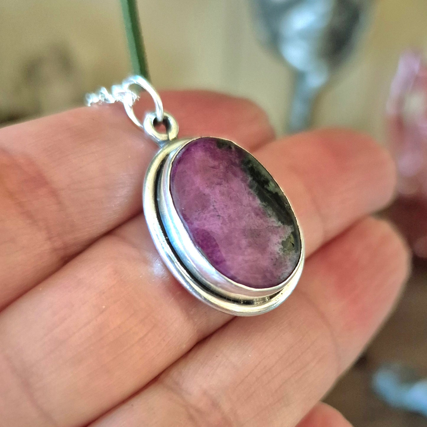 Eudialyte Pendant