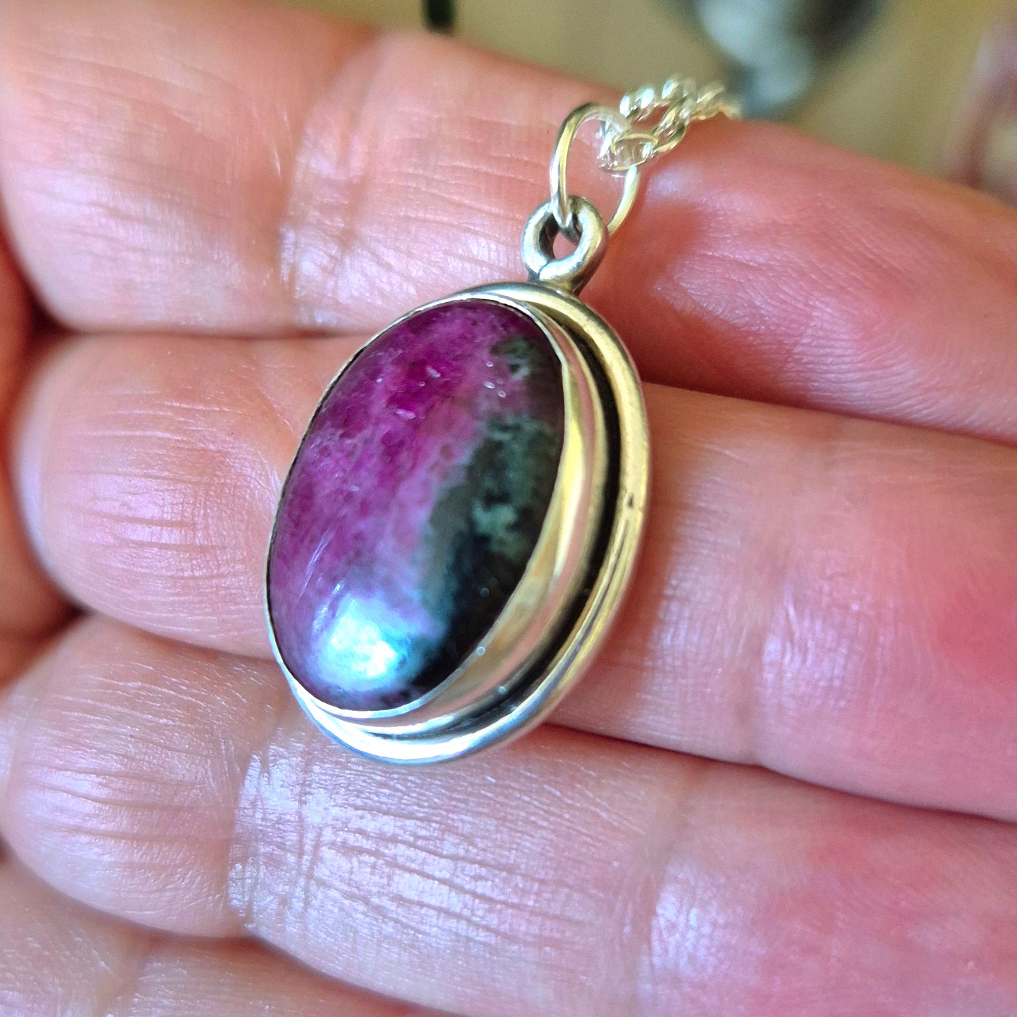 Eudialyte Pendant