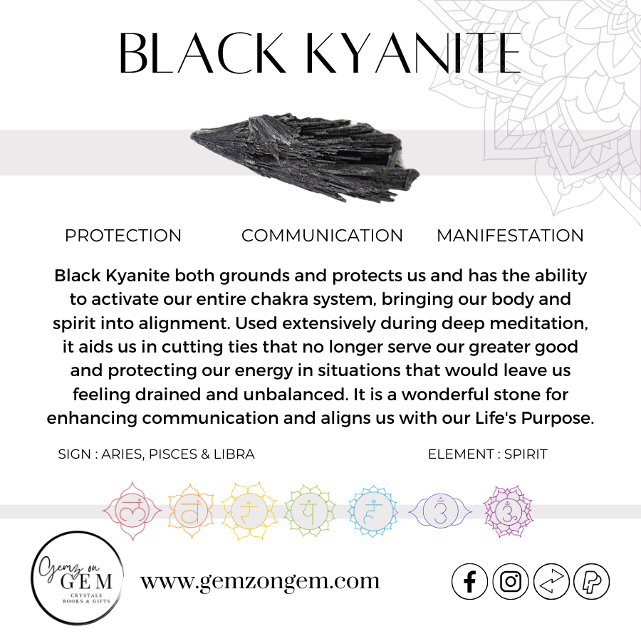 Black Kyanite