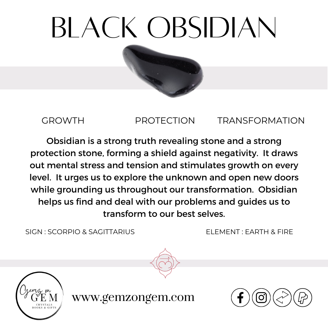 Black Obsidian Eye Pyramid