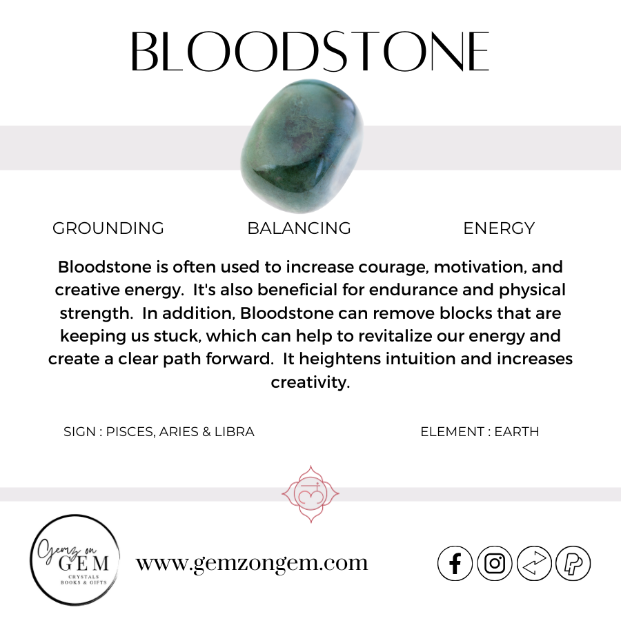 Bloodstone Pendant