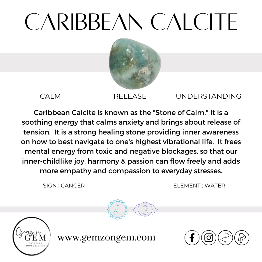 Caribbean Calcite Point