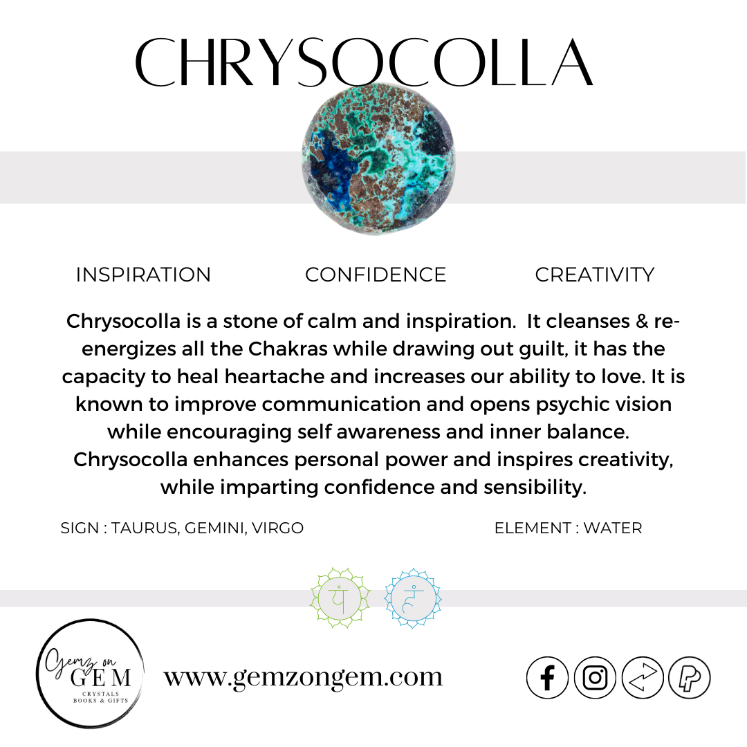 Chrysocolla Egg