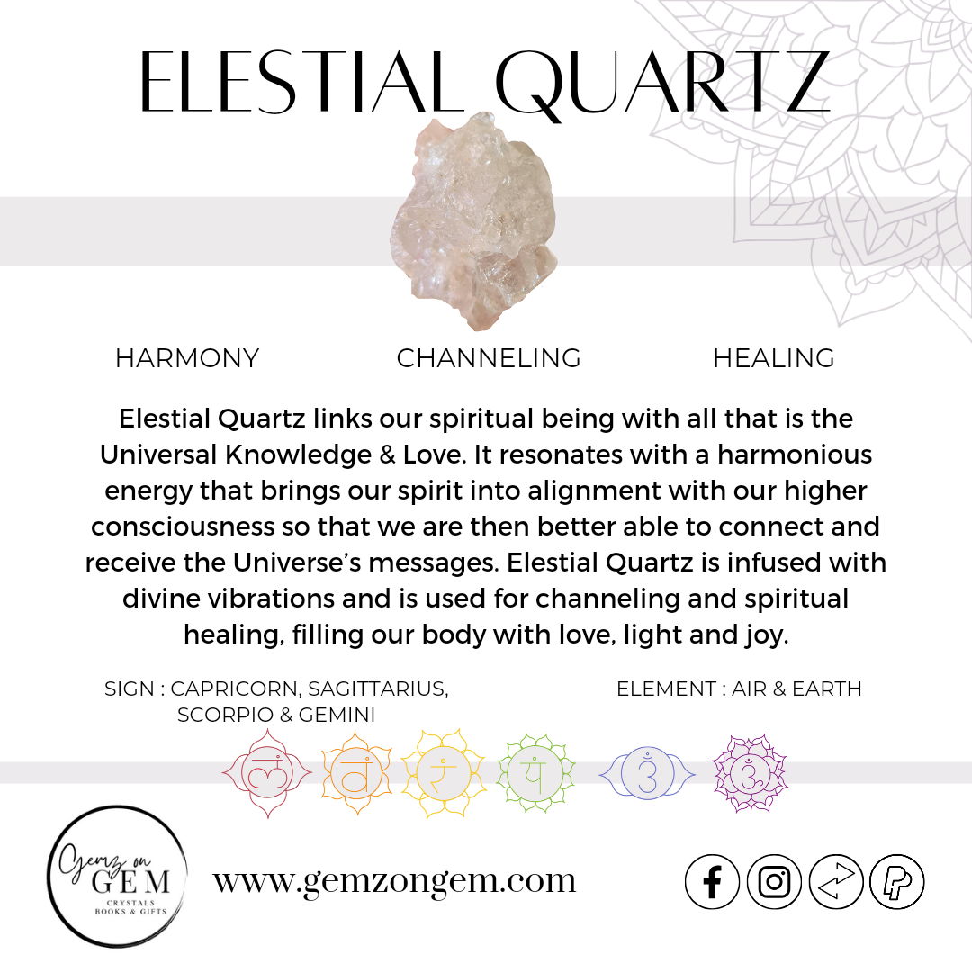 Elestial Quartz Freeform