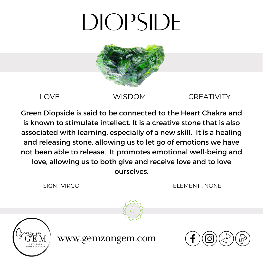 Diopside Tumble
