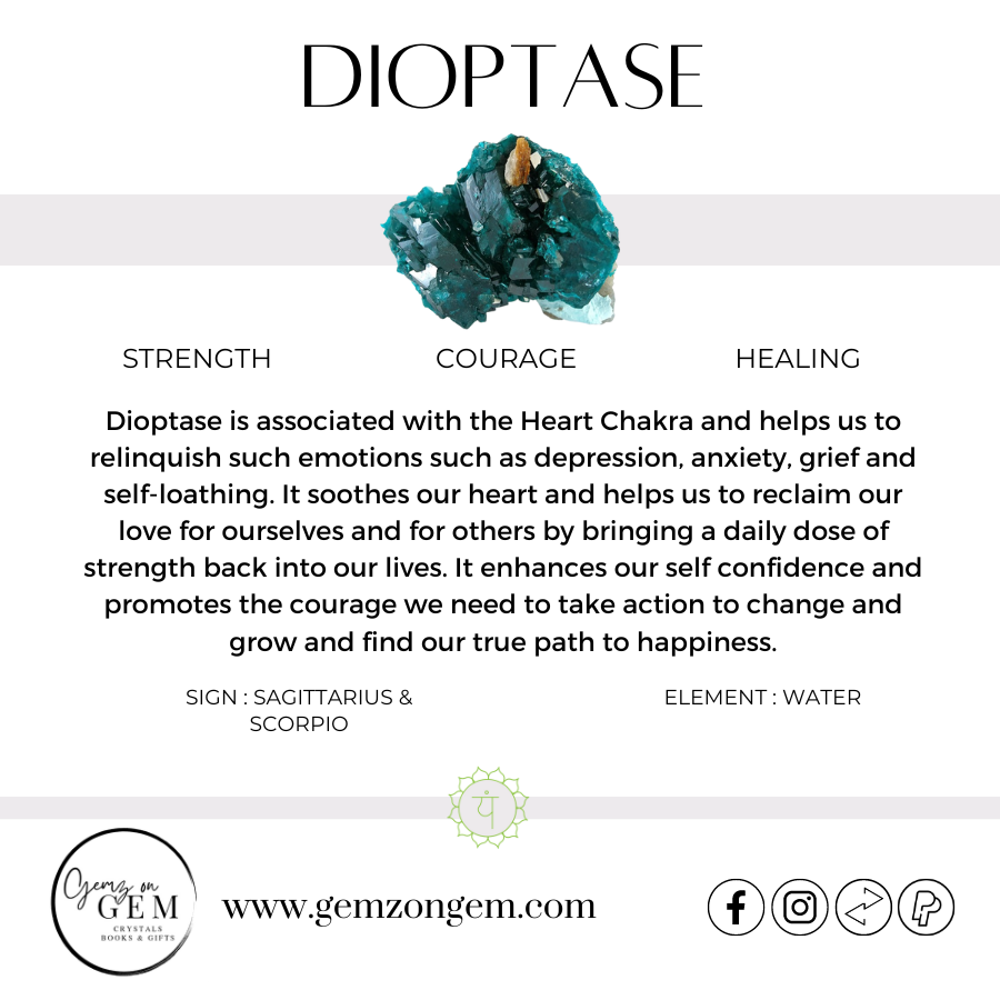 Dioptase Speciman
