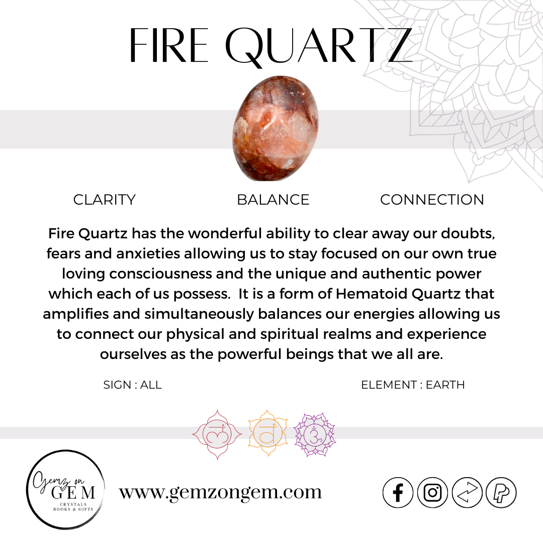 Fire Quartz Free Form
