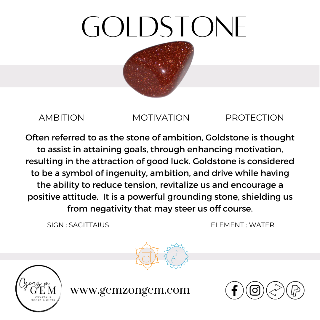Goldstone Tumble - Raw