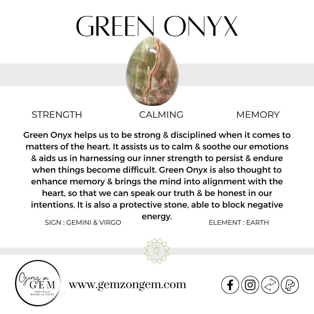 Green Onyx Moon