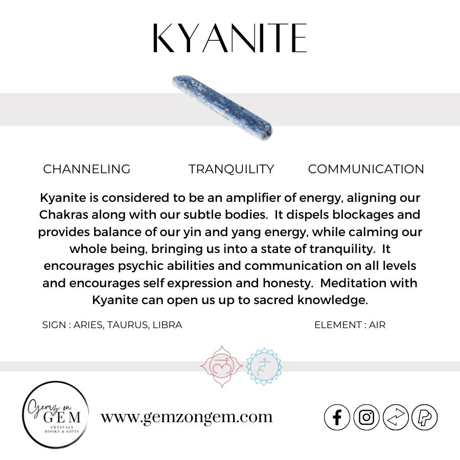 Kyanite In Quartz 697gm