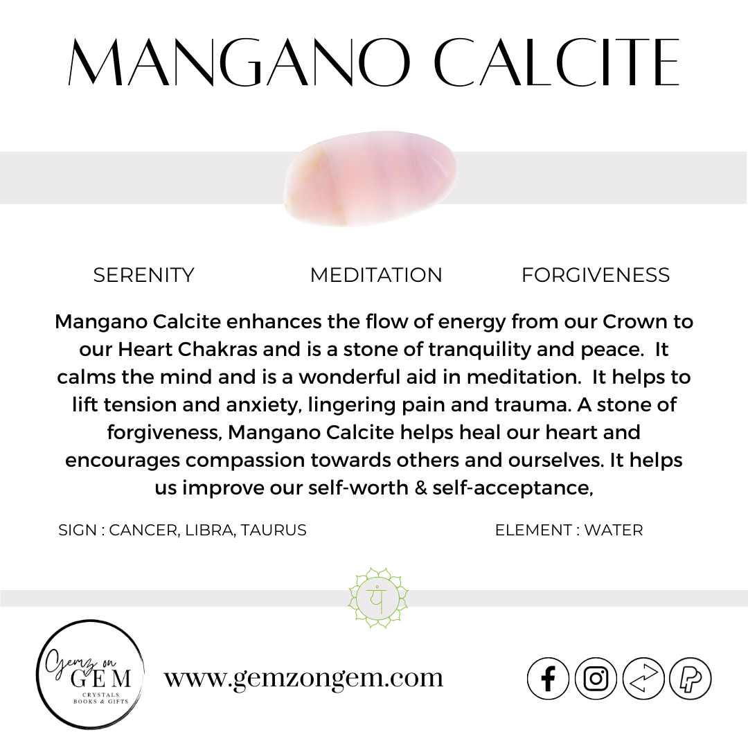 Mangano Calcite Tumble