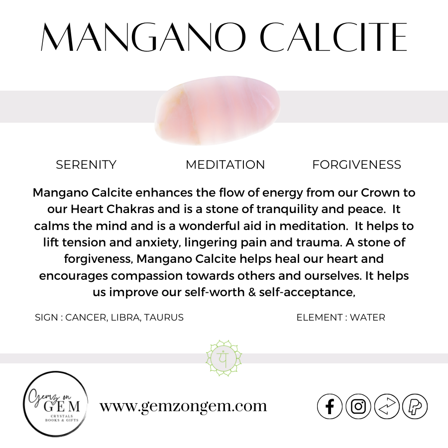 Mangano Calcite Palm Stone