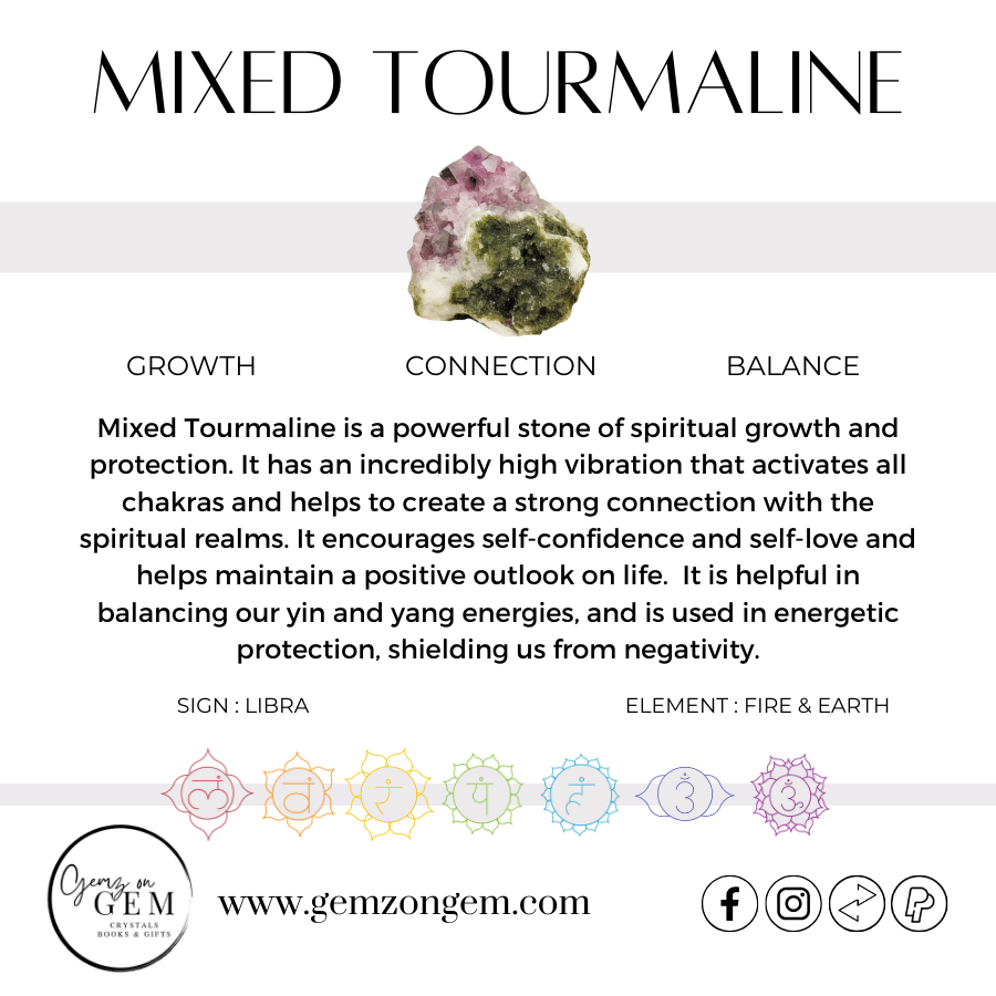 Mixed Tourmaline Bracelet