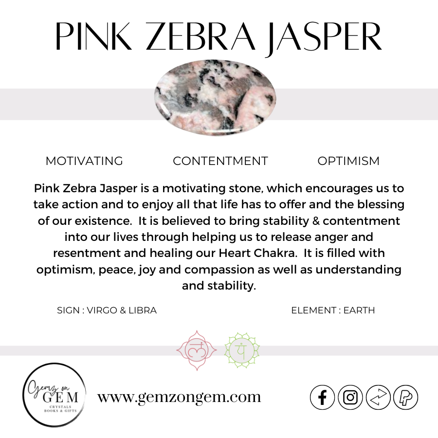 Pink Zebra Jasper Bracelet