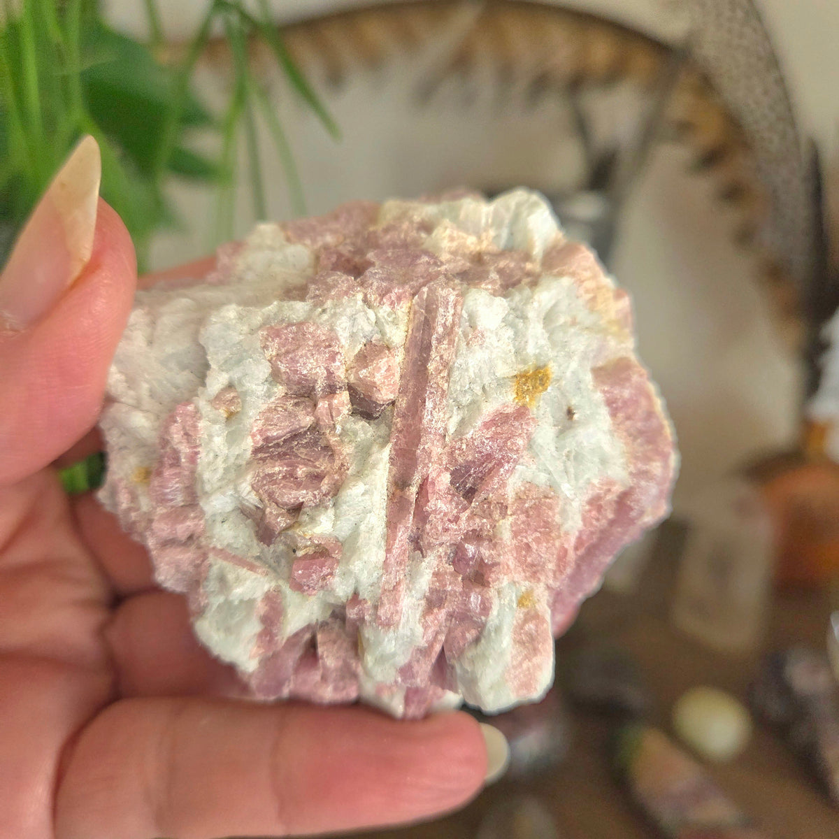 Pink Tourmaline Chunk - Large